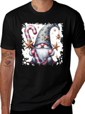 Festive Gnome T-Shirt: Holiday Cheer Apparel