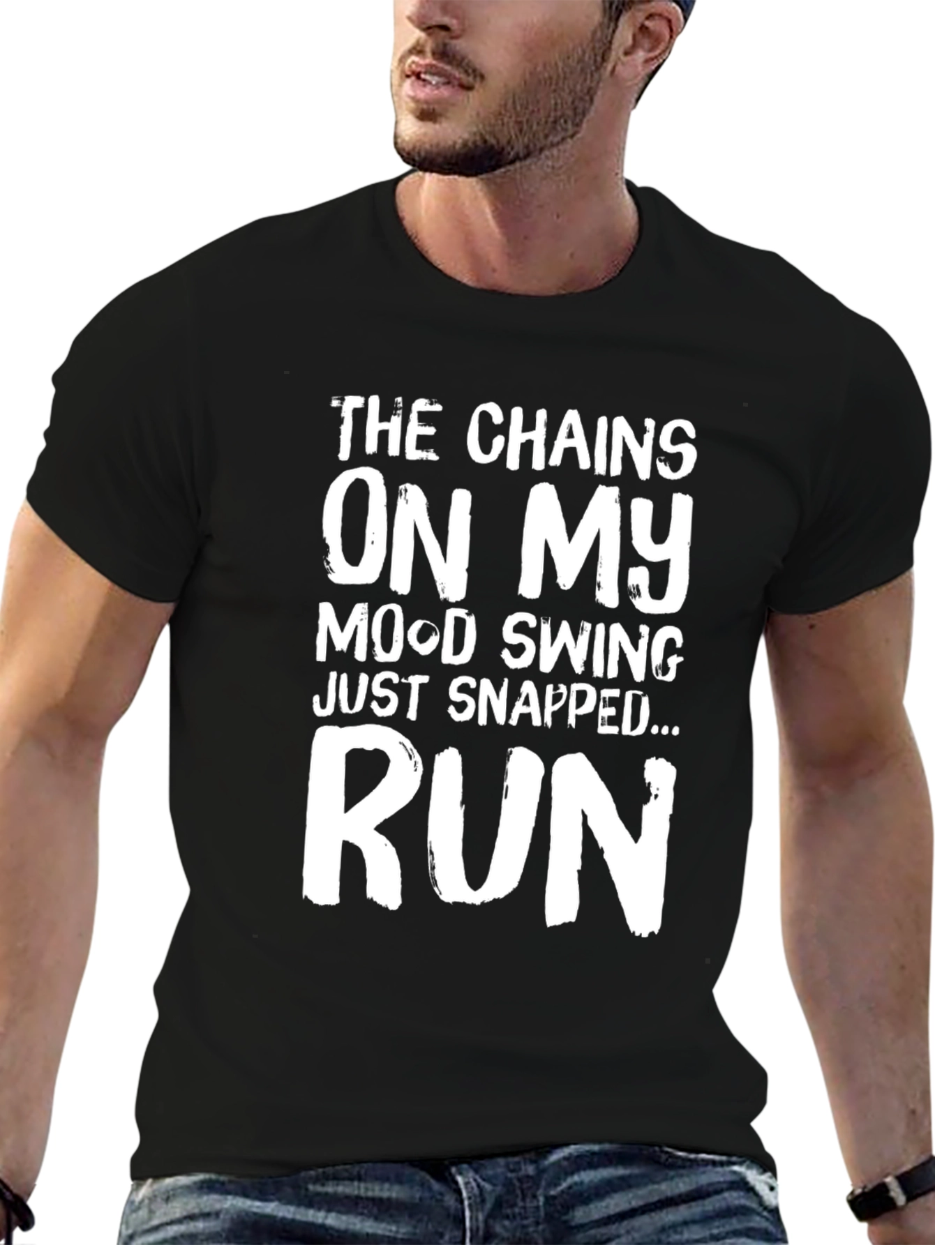 Mood Swing Run Funny Sarcastic T-Shirt