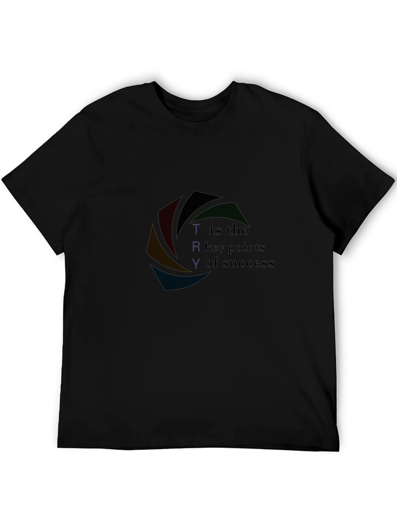 TRY Success Black T-Shirt