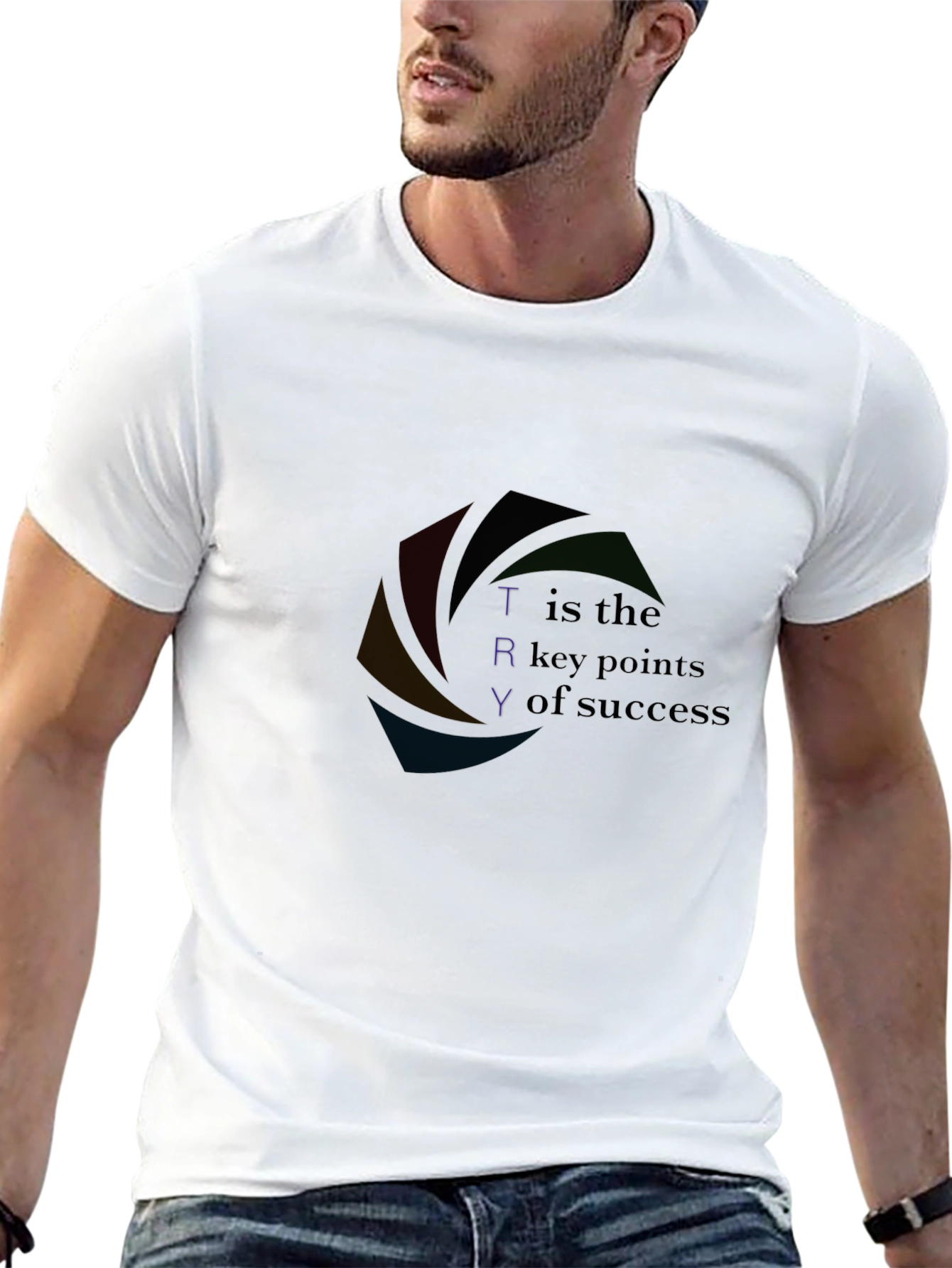 TRY Success Black T-Shirt