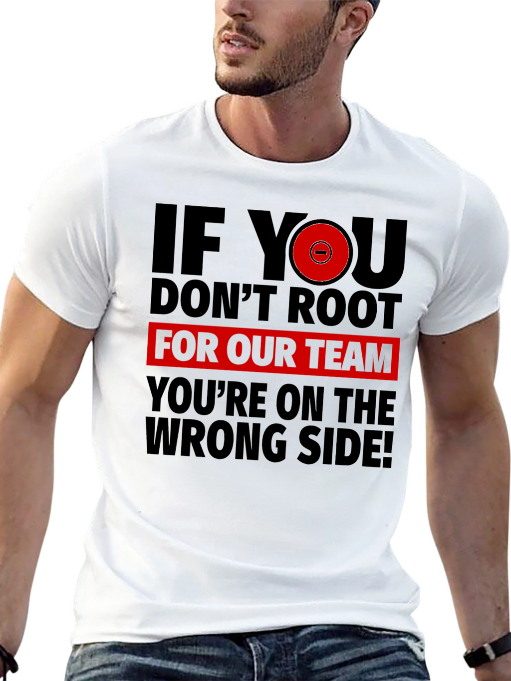 Root For Our Team Graphic T-Shirt