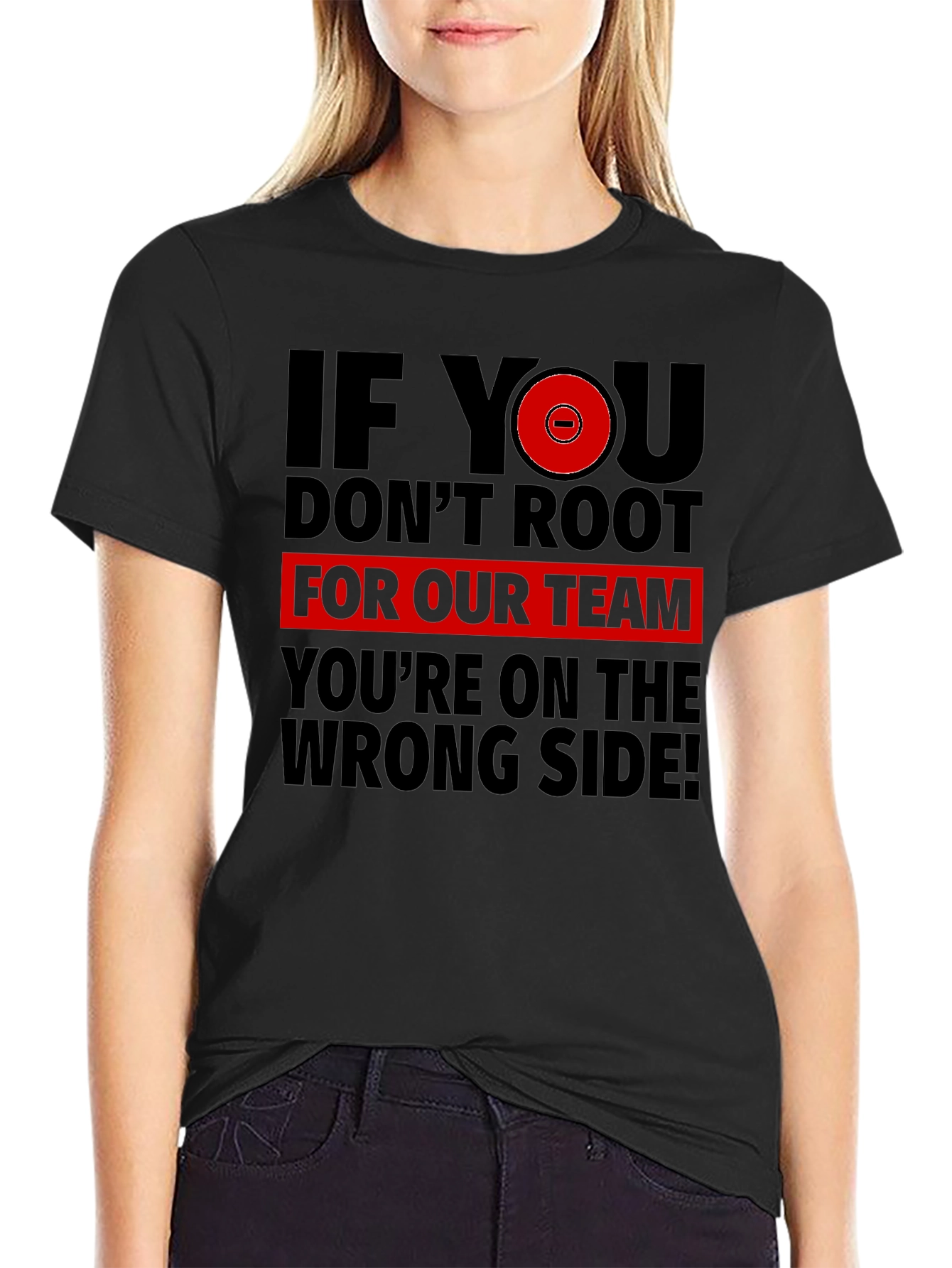 Root For Our Team Graphic T-Shirt