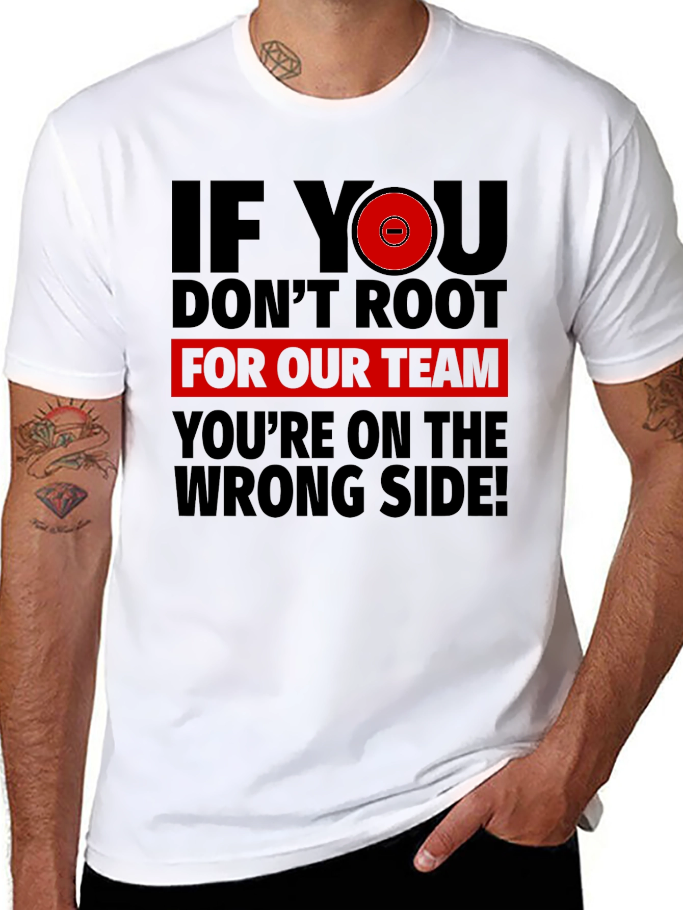 Root For Our Team Graphic T-Shirt