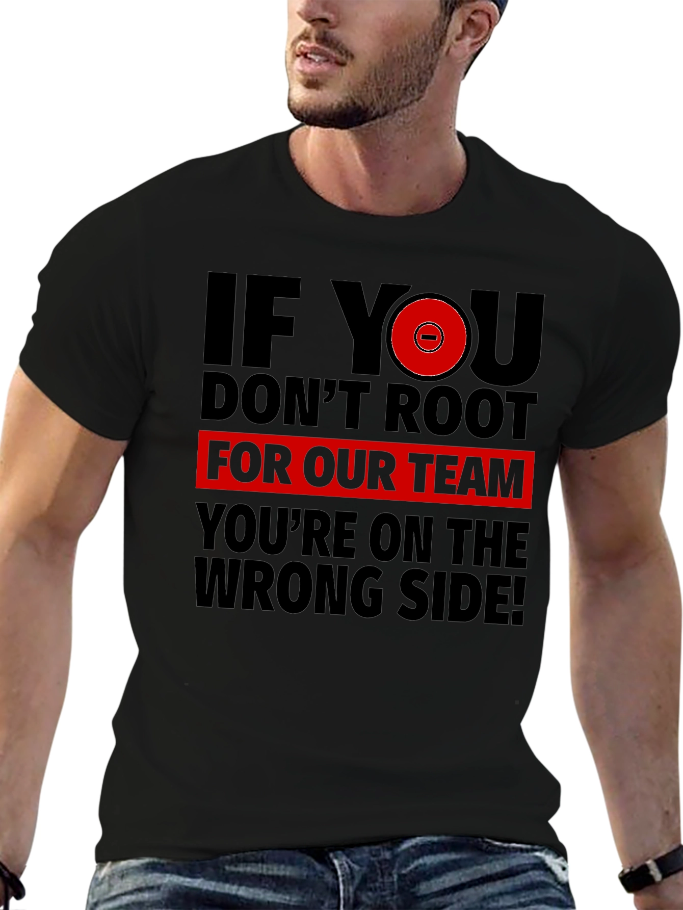 Root For Our Team Graphic T-Shirt