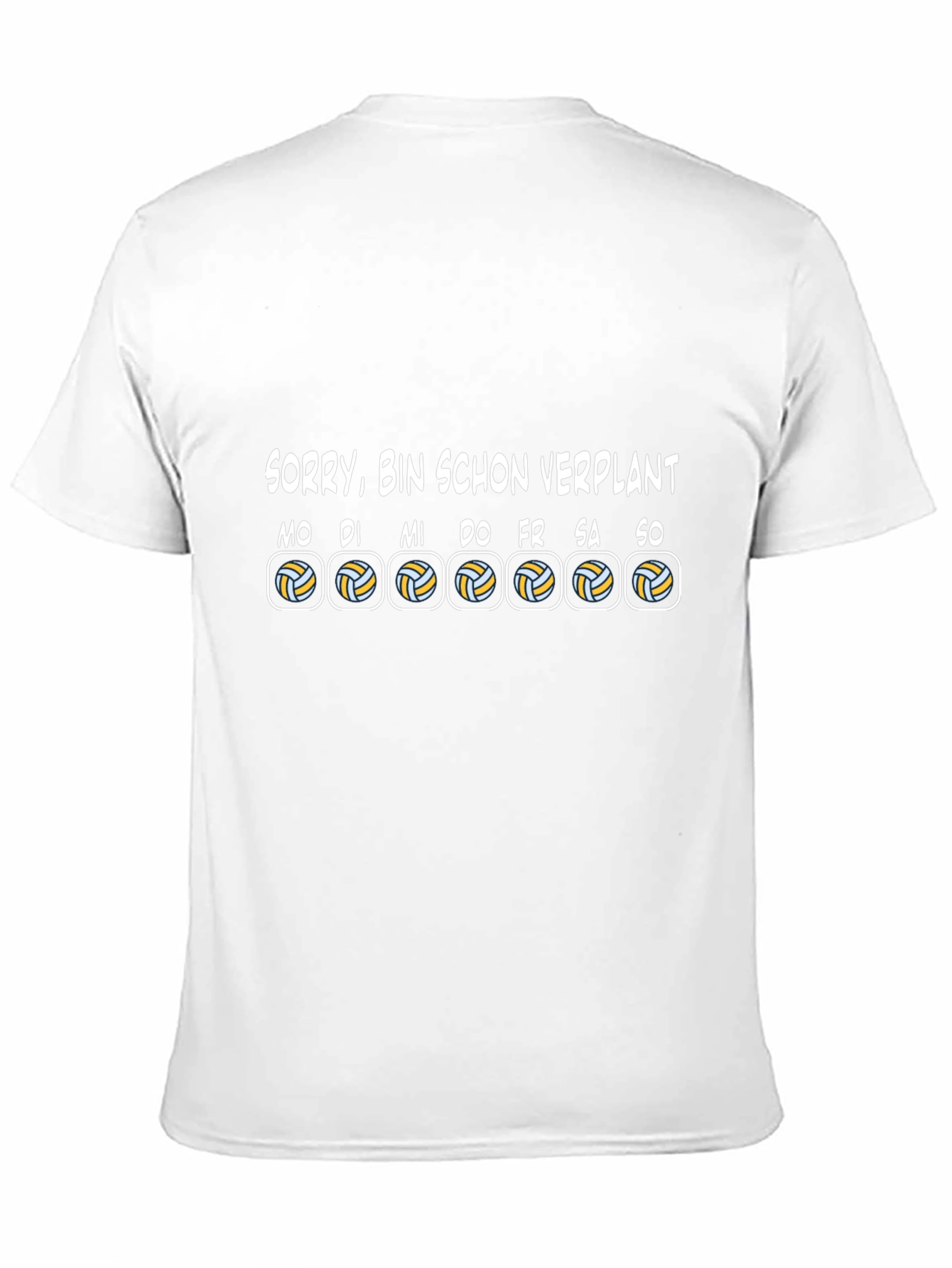 Volleyball Schedule T-Shirt