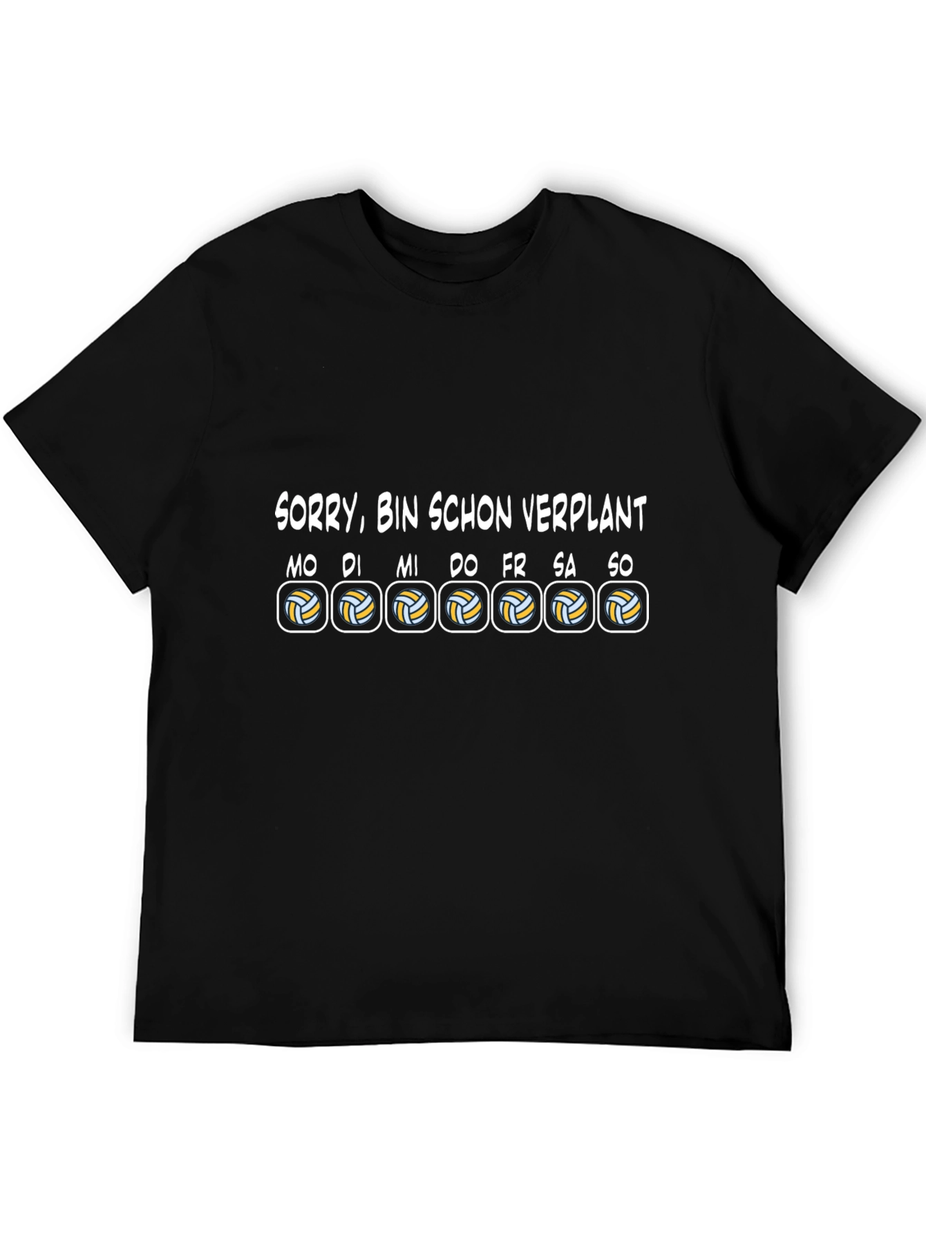 Volleyball Schedule T-Shirt