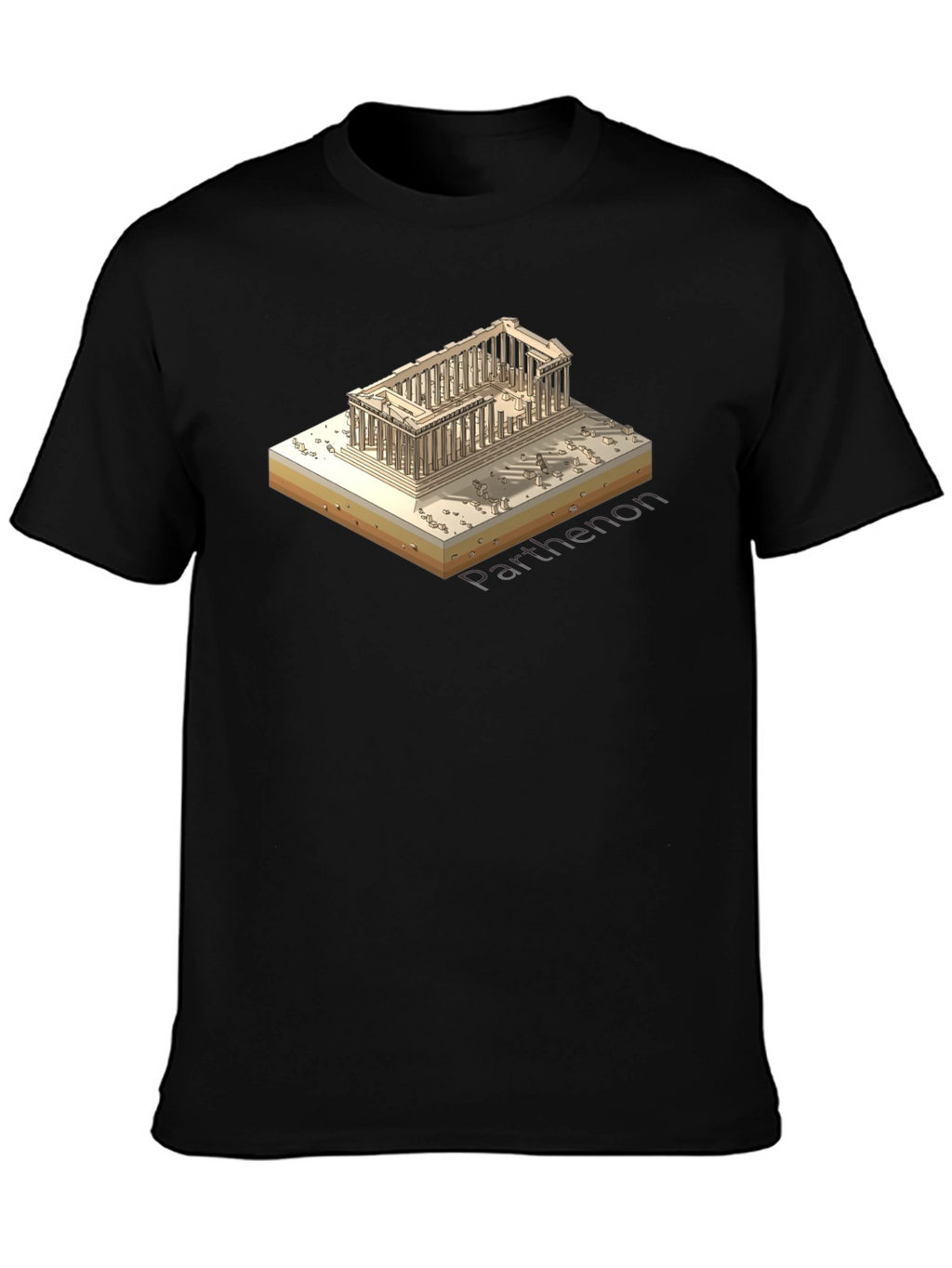 Parthenon Graphic Tee - Ancient Greece T-Shirt