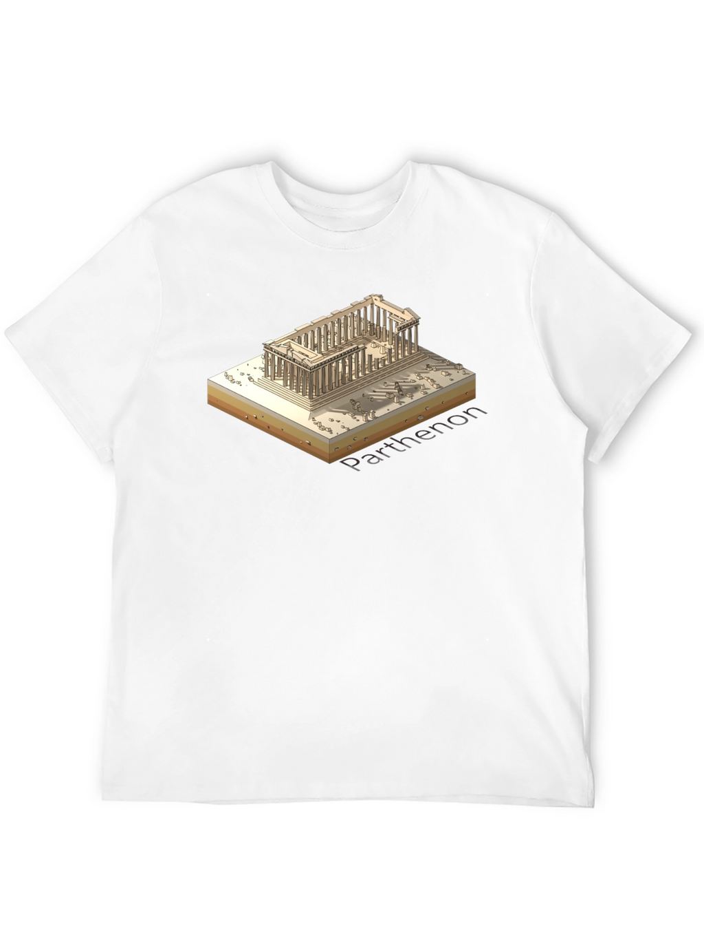 Parthenon Graphic Tee - Ancient Greece T-Shirt