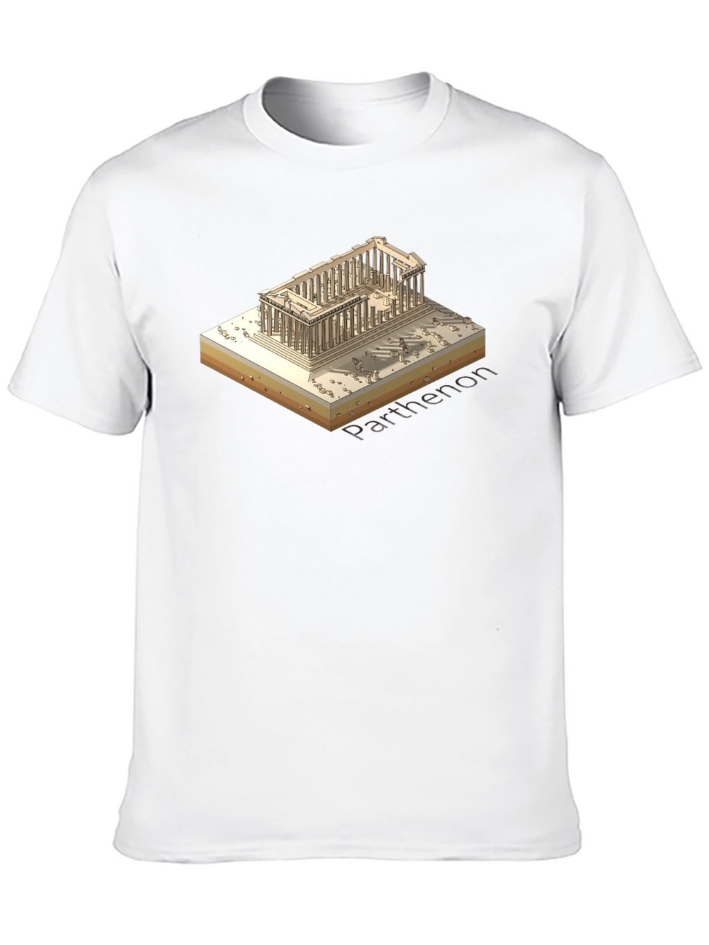 Parthenon Graphic Tee - Ancient Greece T-Shirt