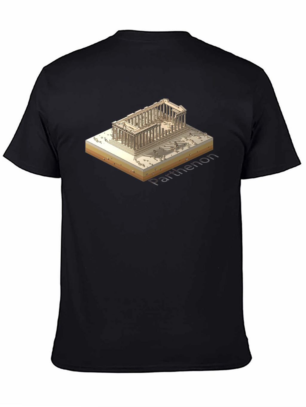 Parthenon Graphic Tee - Ancient Greece T-Shirt