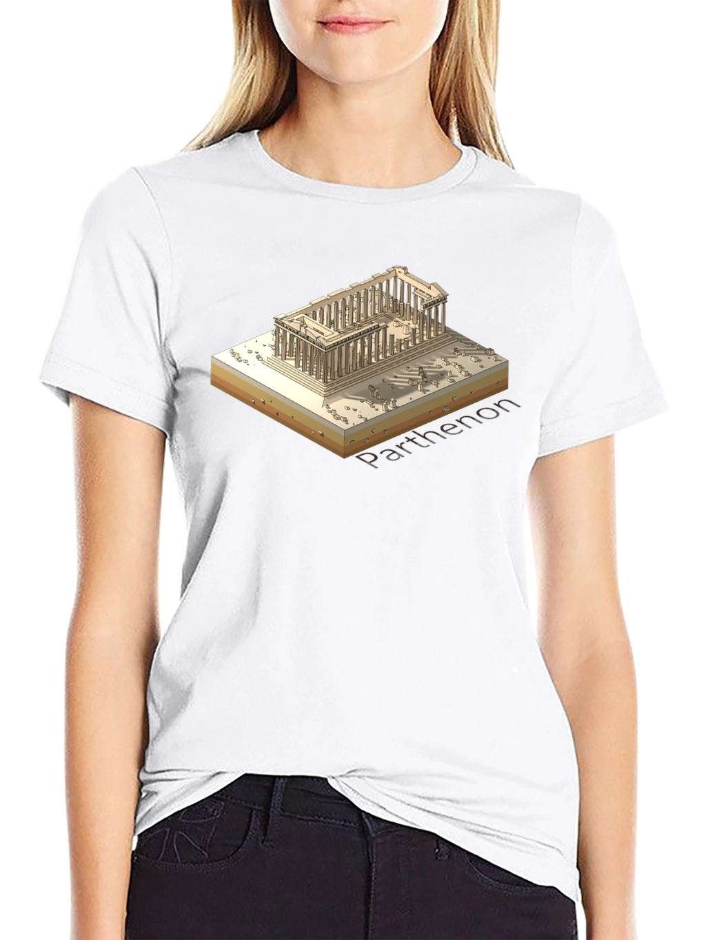 Parthenon Graphic Tee - Ancient Greece T-Shirt