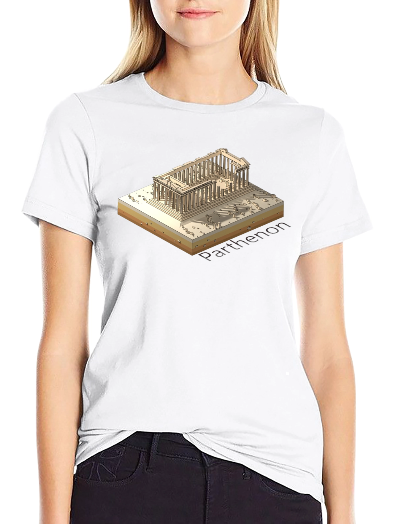 Parthenon Graphic Tee - Ancient Greece T-Shirt