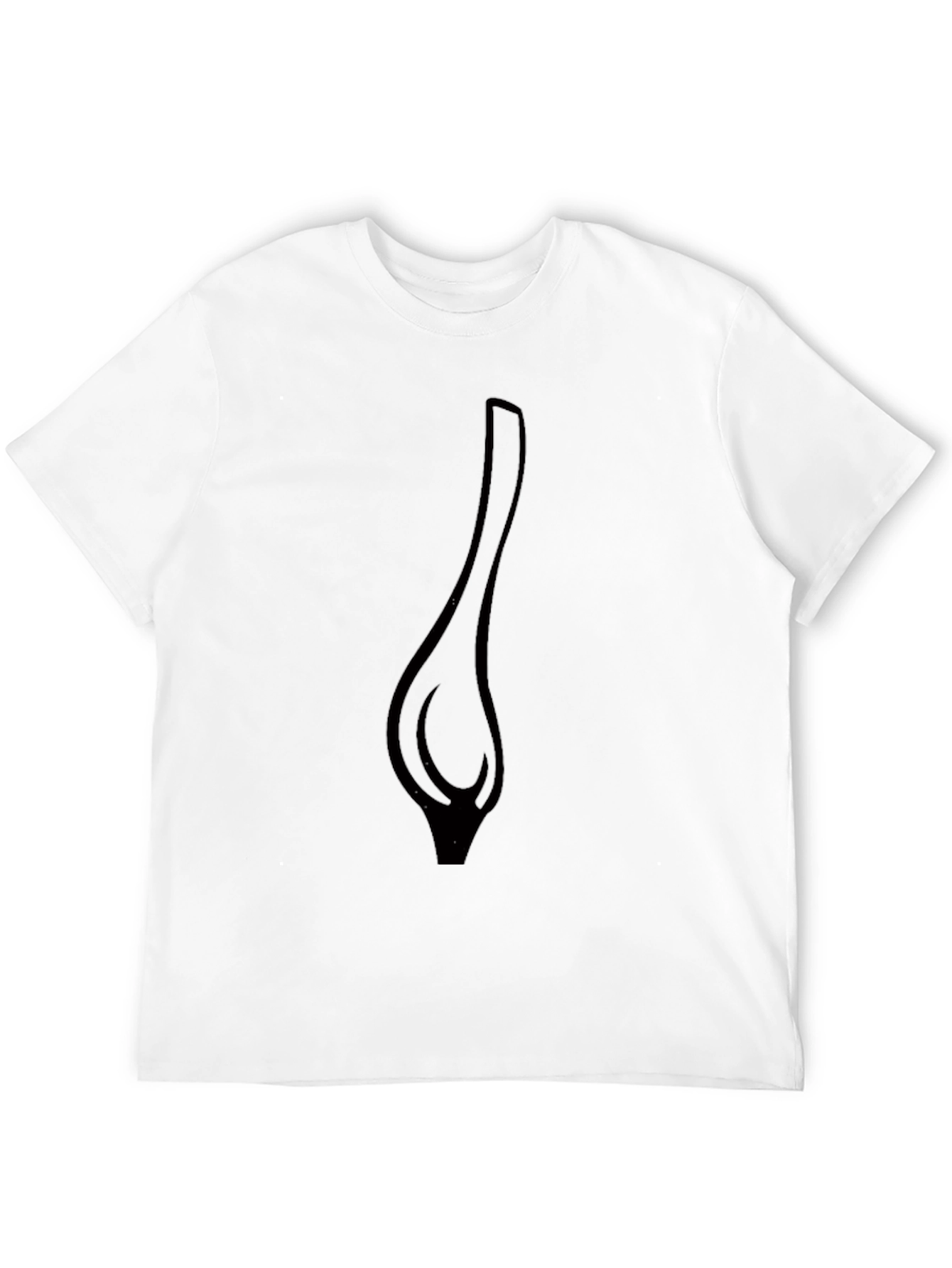 Unique Graphic Print Tee - Fashionable Black T-Shirt