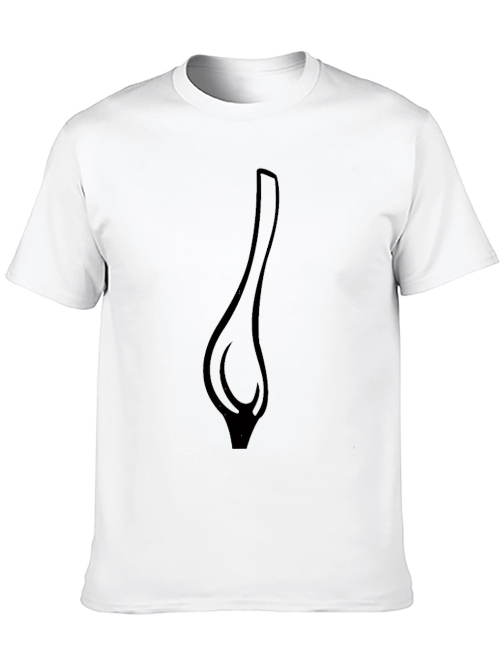 Unique Graphic Print Tee - Fashionable Black T-Shirt
