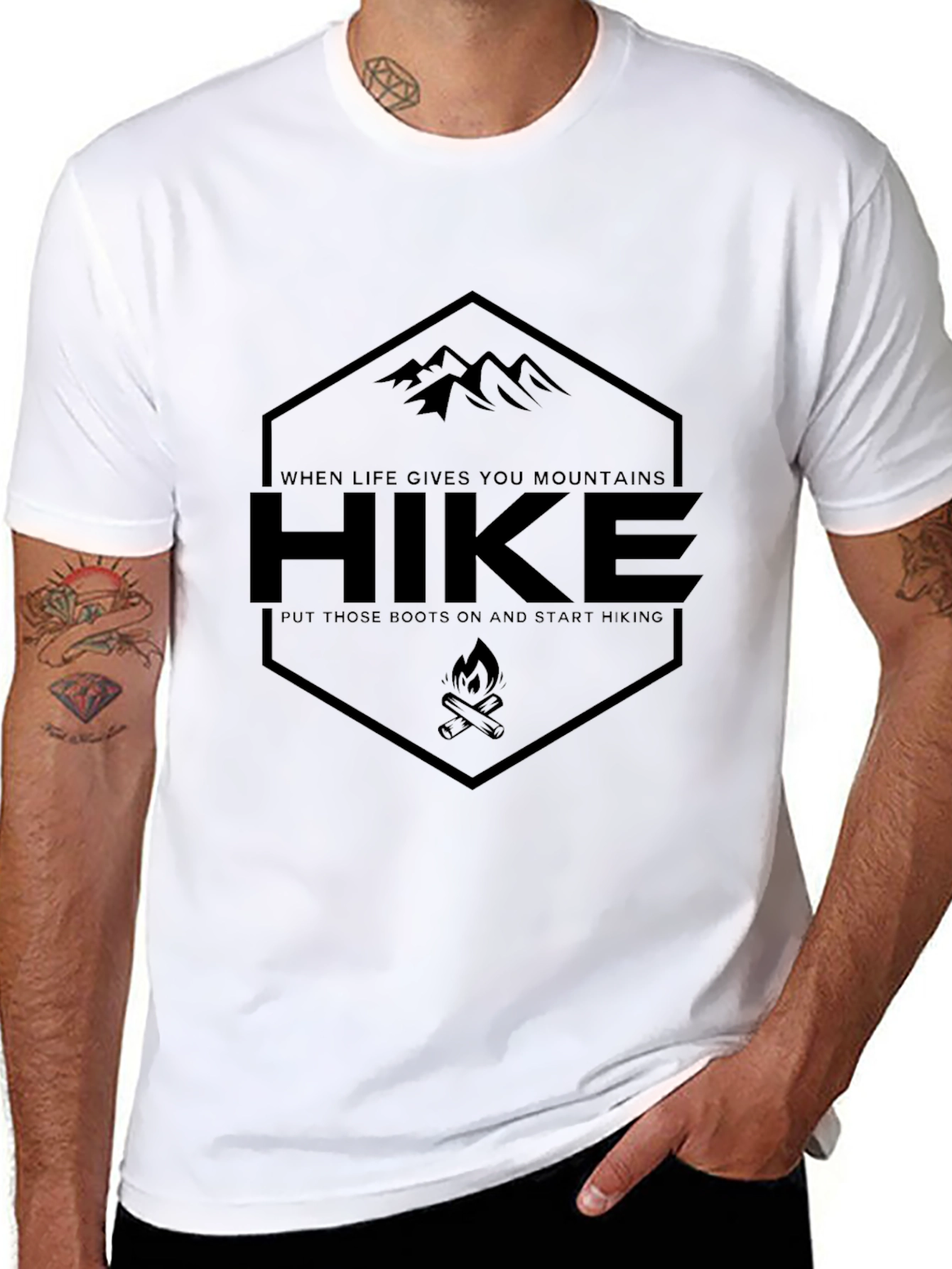 Hike T-Shirt: When Life Gives You Mountains