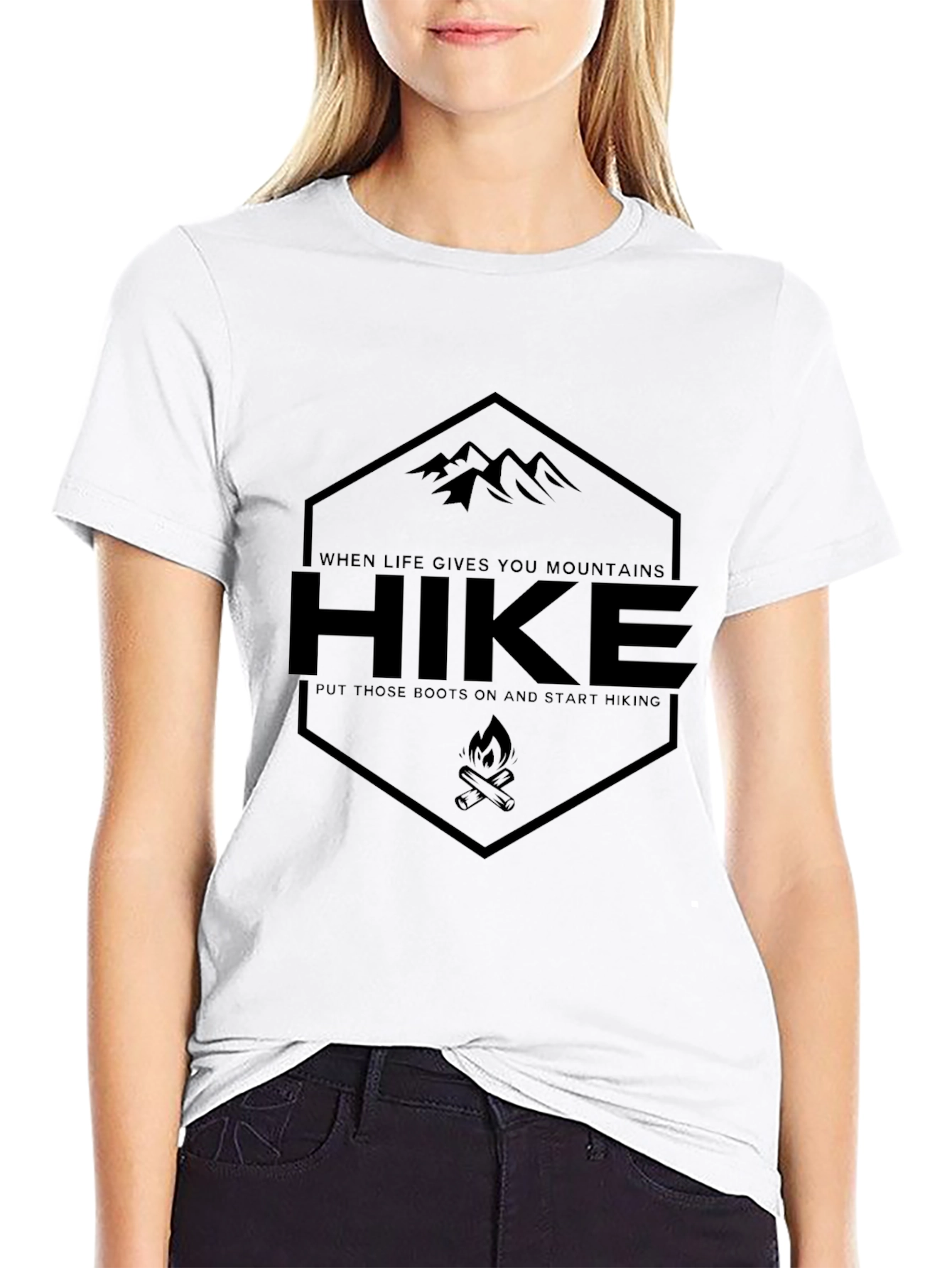 Hike T-Shirt: When Life Gives You Mountains