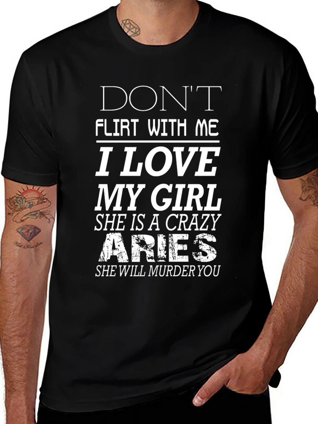 Dont Flirt With Me Aries T-Shirt
