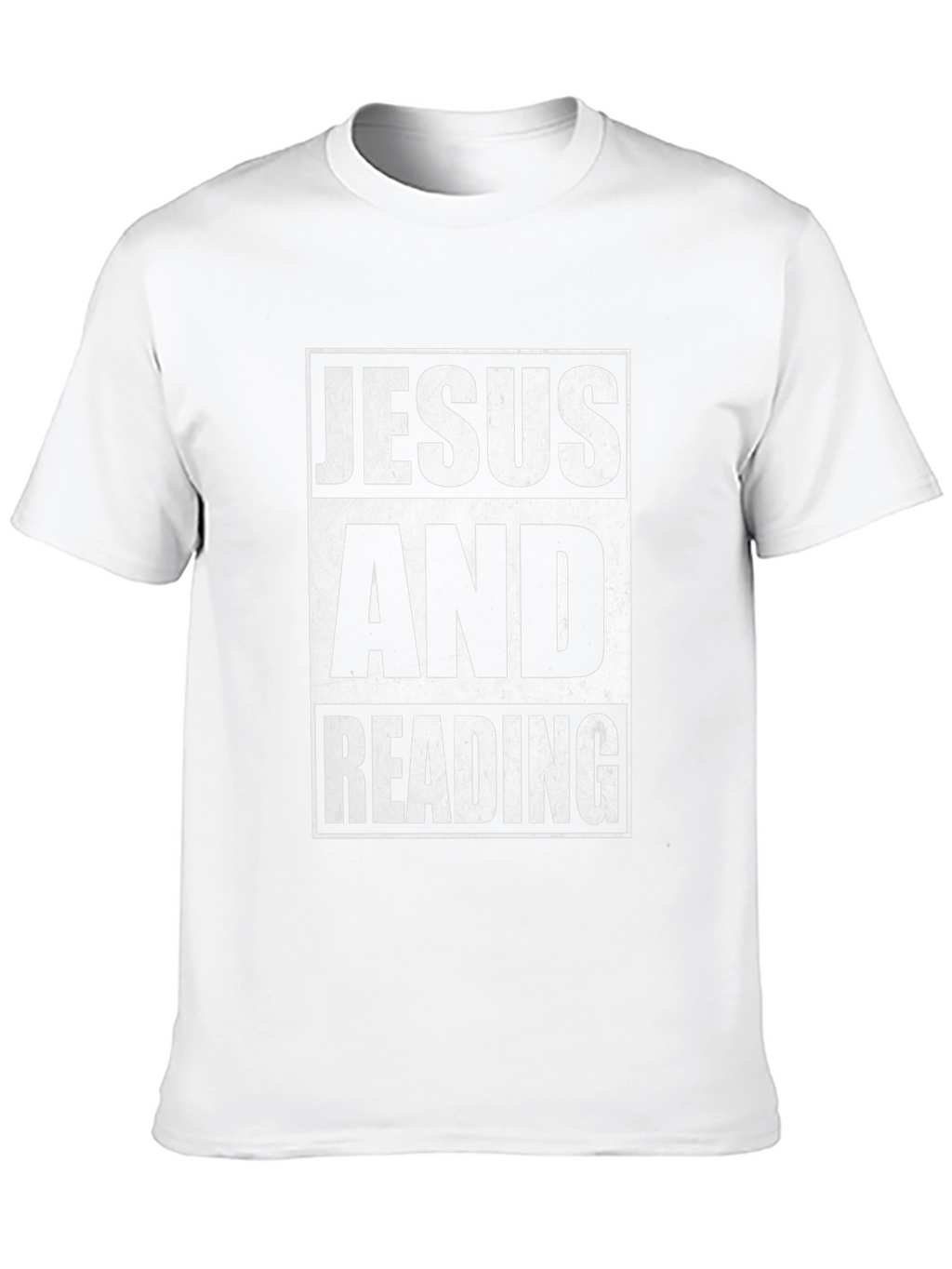 Jesus and Reading Graphic T-Shirt