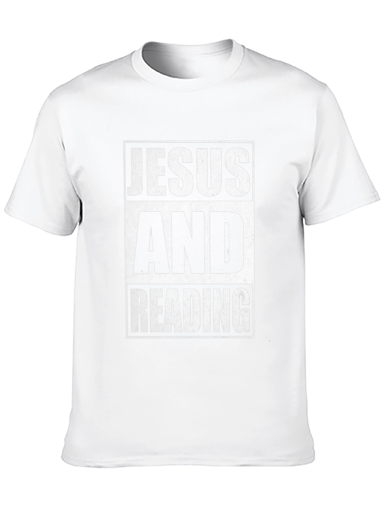 Jesus and Reading Graphic T-Shirt