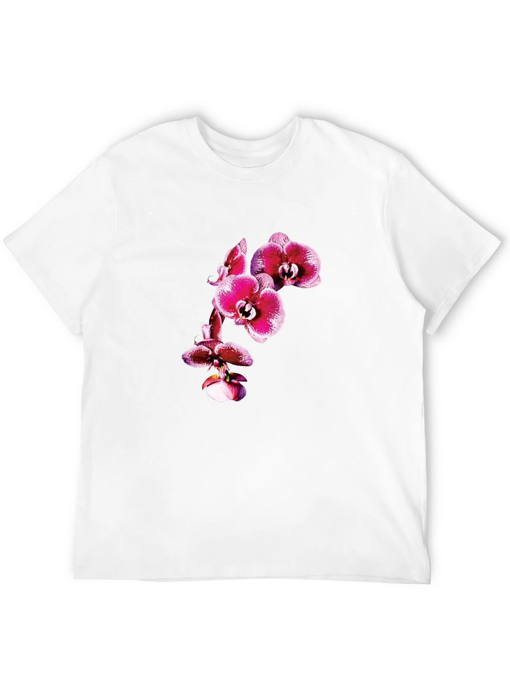 Orchid Graphic Tee - Black
