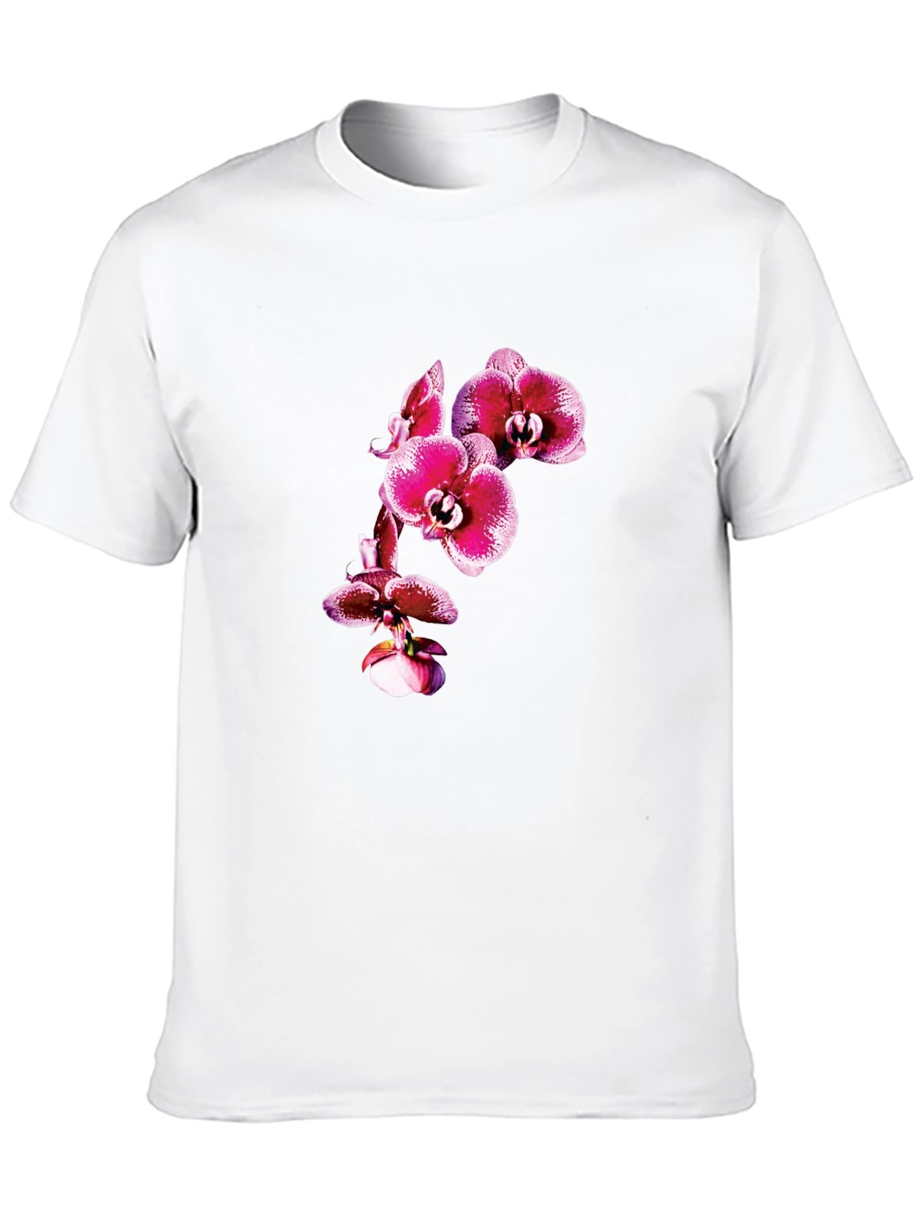 Orchid Graphic Tee - Black
