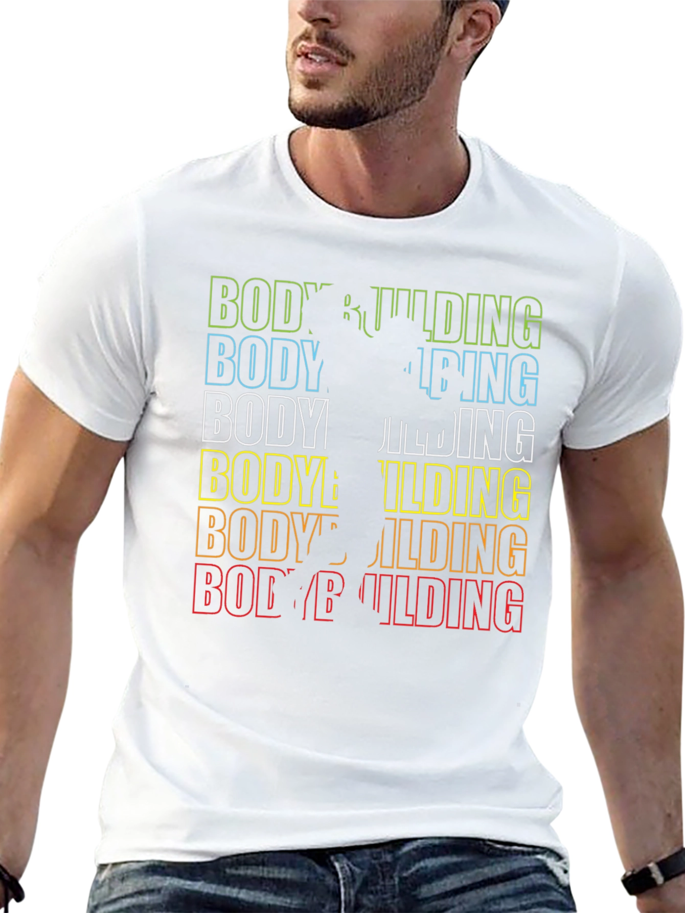 Bodybuilding Graphic T-Shirt - Gym Workout Apparel