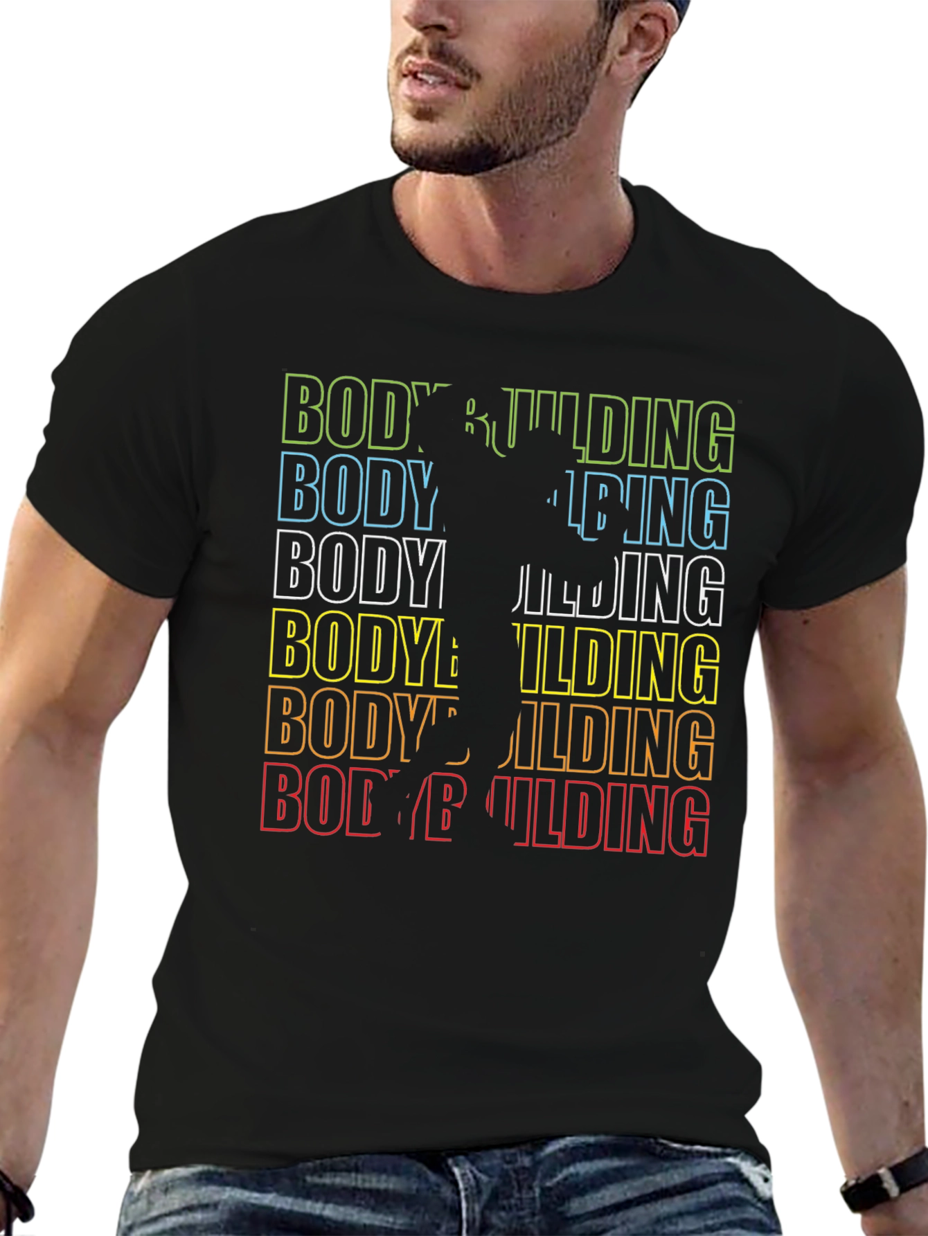 Bodybuilding Graphic T-Shirt - Gym Workout Apparel