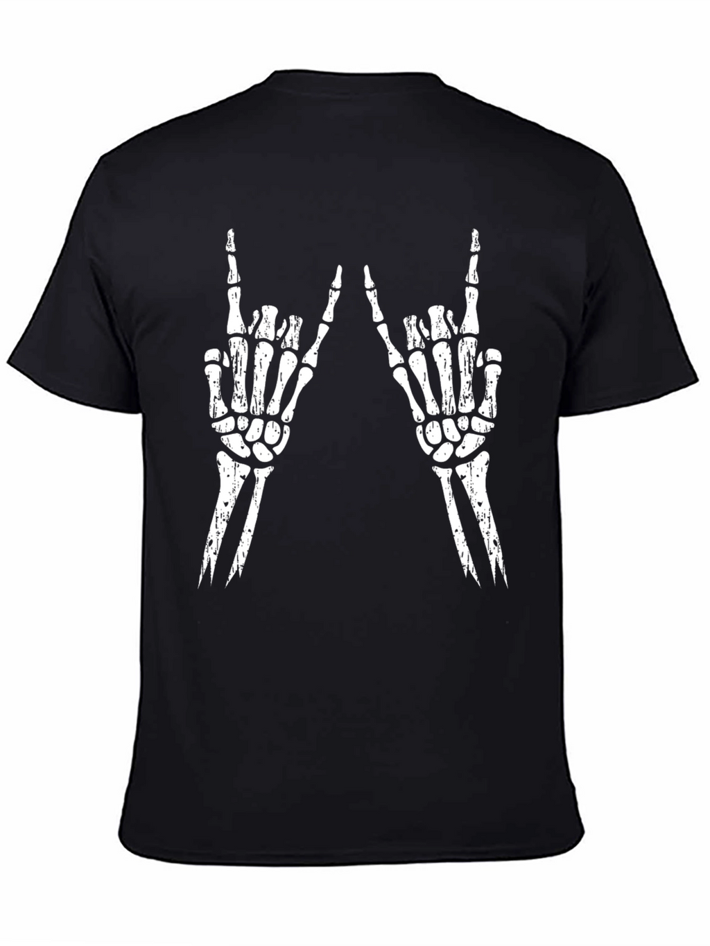 Rock On Skeleton Hand T-Shirt