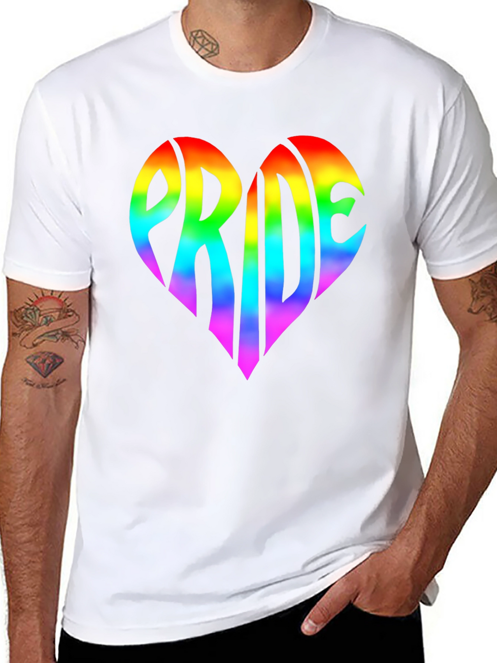 Pride Heart Graphic Tee
