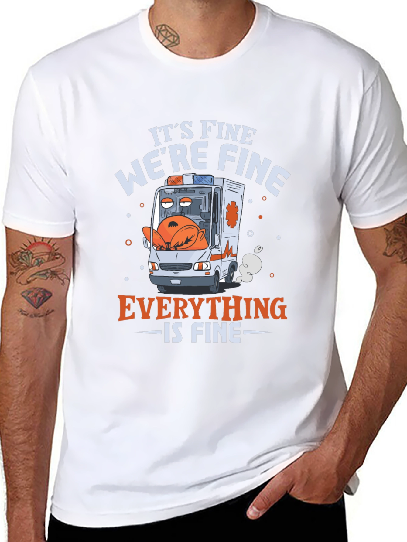 Its Fine Were Fine Everything is Fine T-Shirt