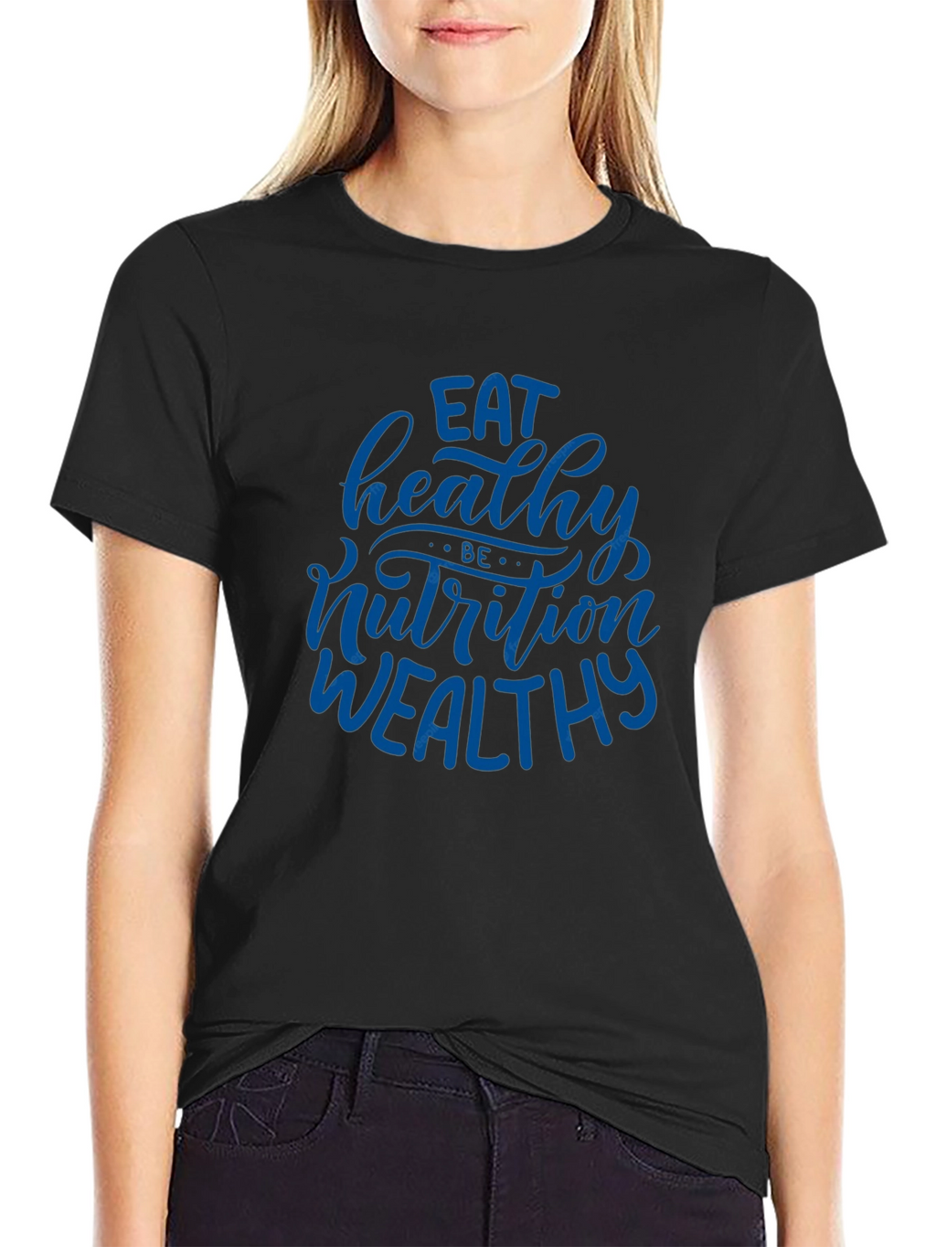 Eat Healthy T-Shirt - Nutrition & Wellness Tee
