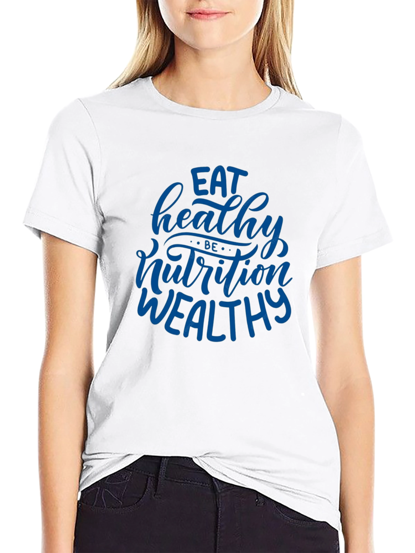 Eat Healthy T-Shirt - Nutrition & Wellness Tee