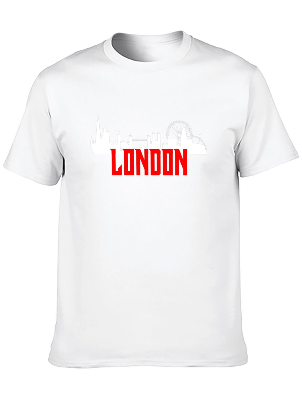 London Skyline Graphic Tee - Cityscape T-Shirt