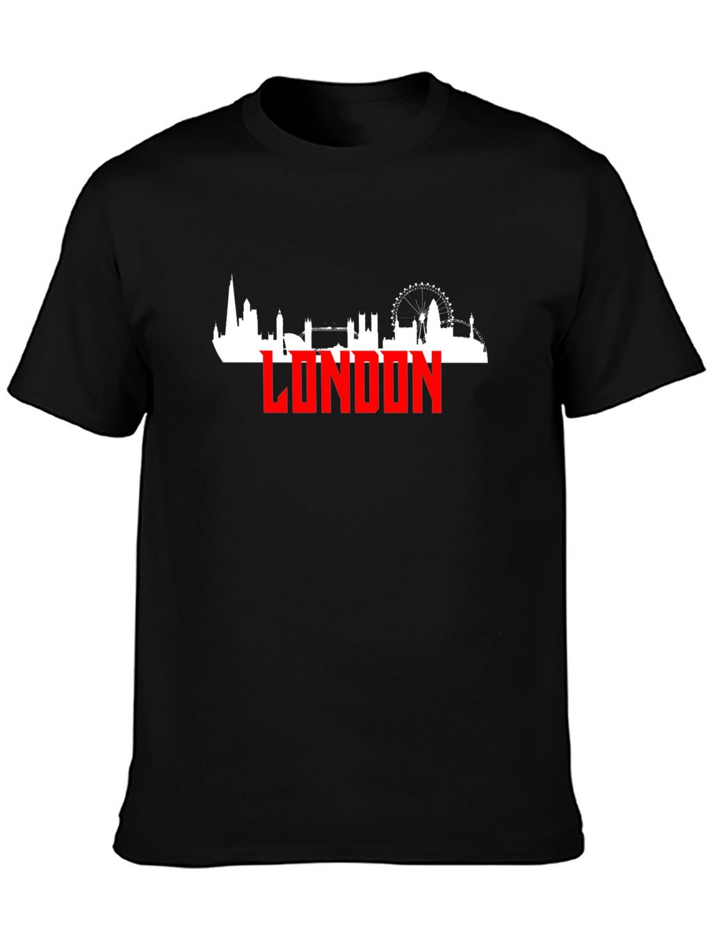 London Skyline Graphic Tee - Cityscape T-Shirt