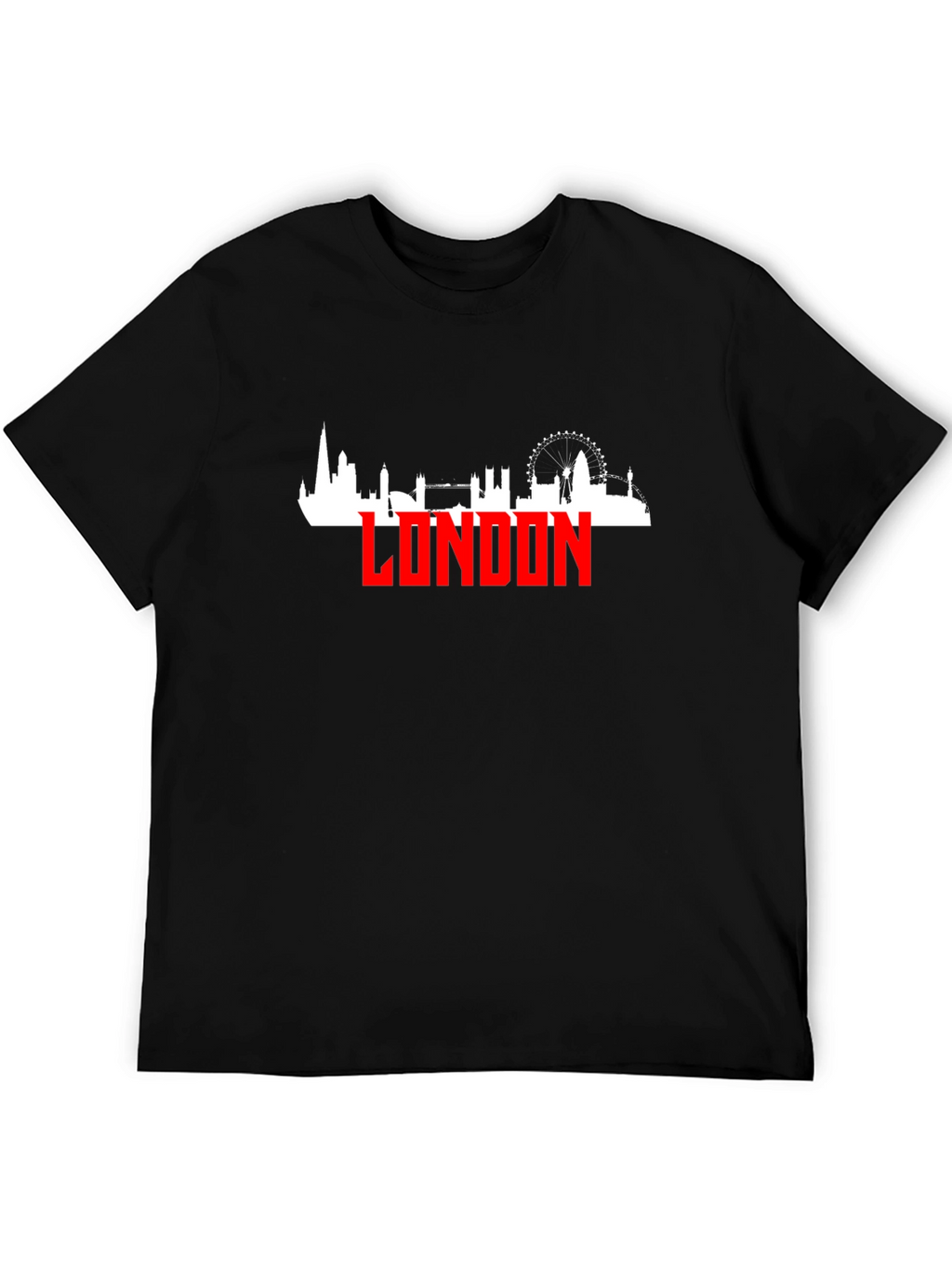 London Skyline Graphic Tee - Cityscape T-Shirt