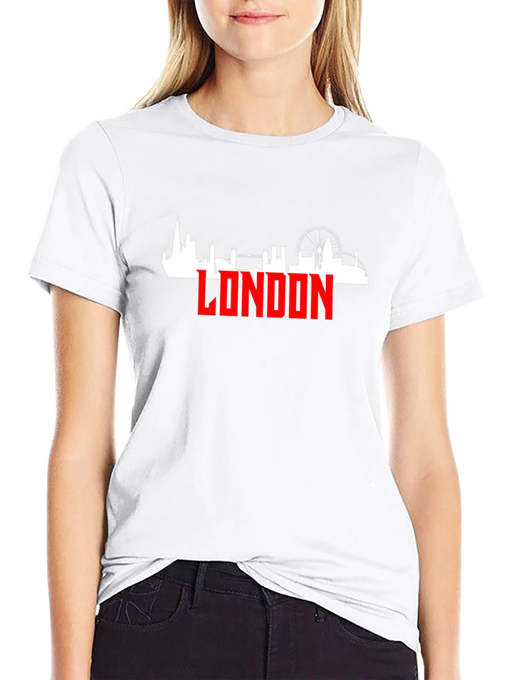 London Skyline Graphic Tee - Cityscape T-Shirt