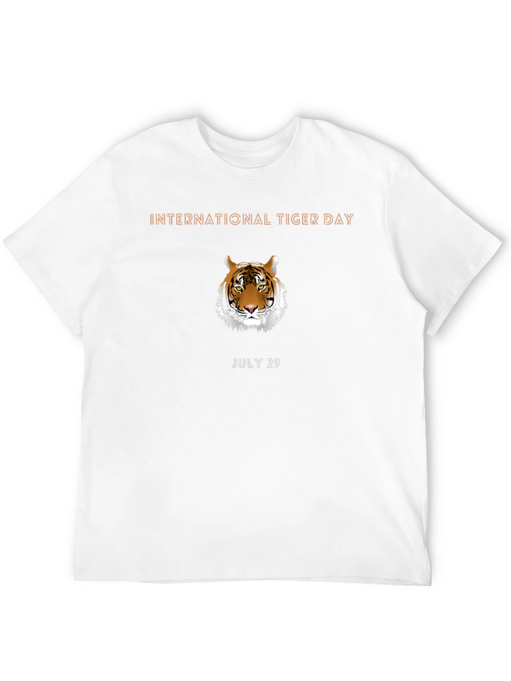 International Tiger Day Black Graphic Tee