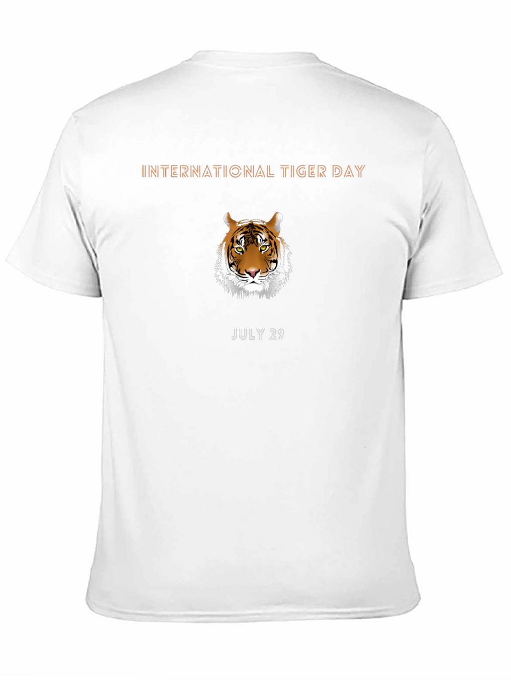 International Tiger Day Black Graphic Tee
