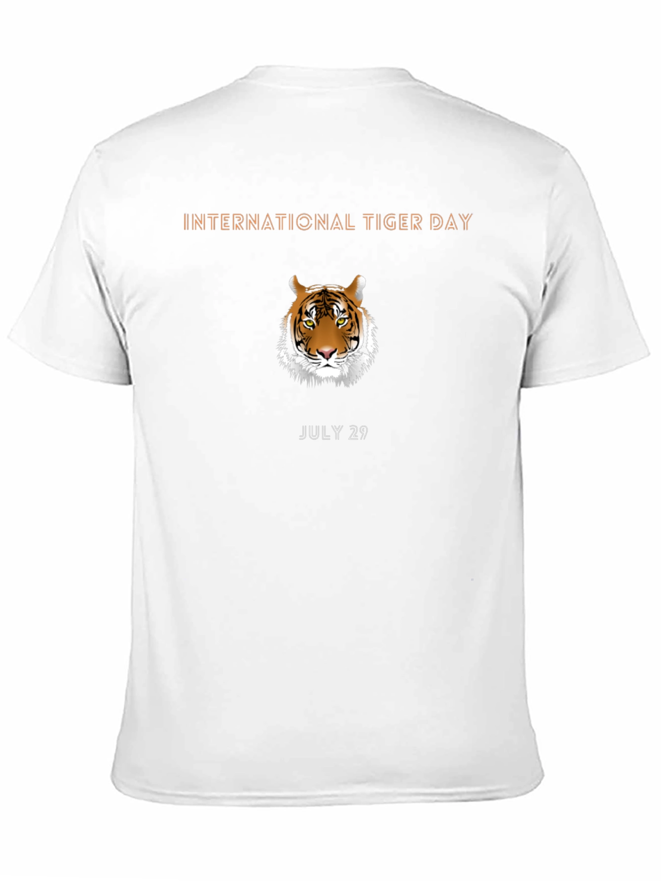 International Tiger Day Black Graphic Tee
