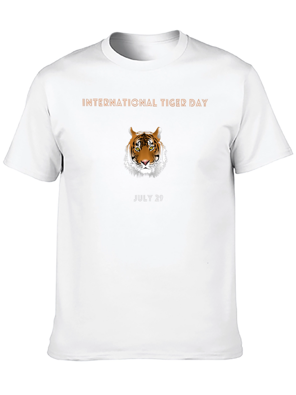 International Tiger Day Black Graphic Tee