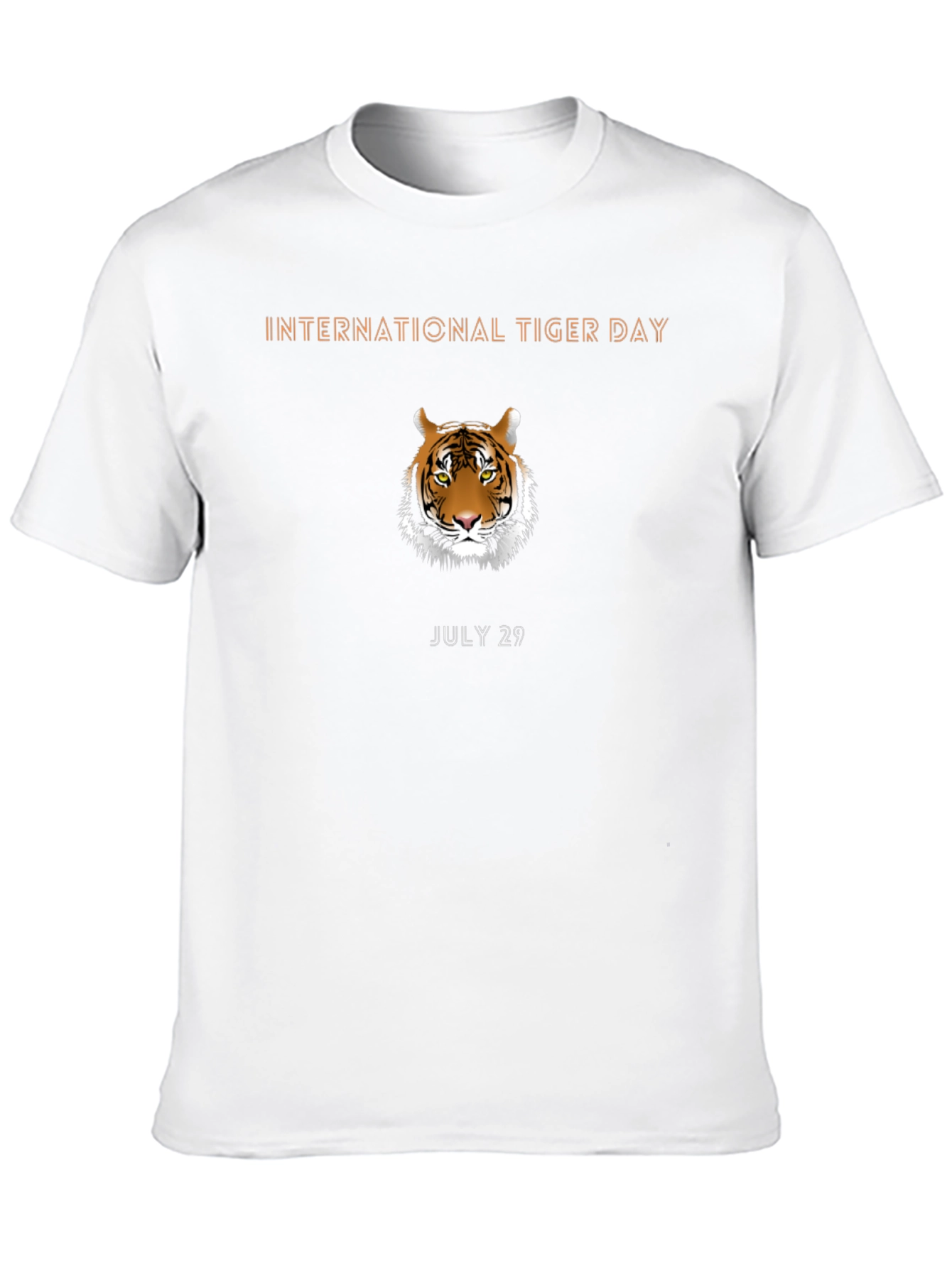 International Tiger Day Black Graphic Tee