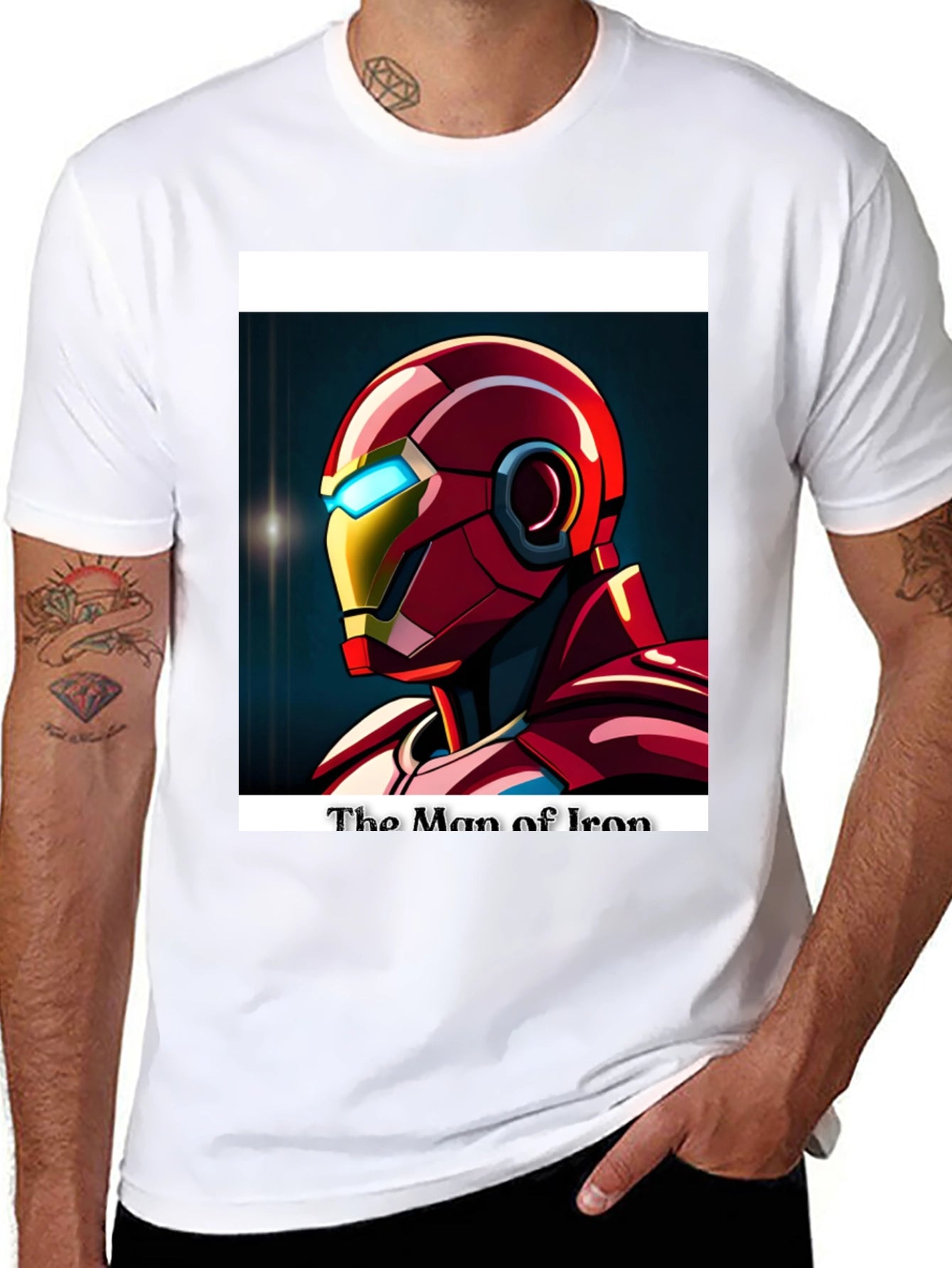 Iron Man T-Shirt - The Man of Iron
