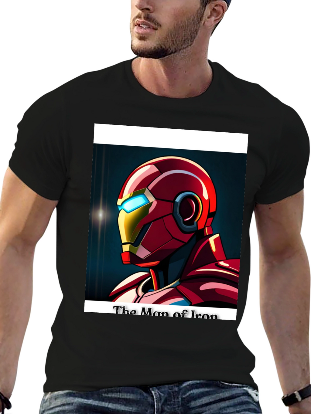 Iron Man T-Shirt - The Man of Iron
