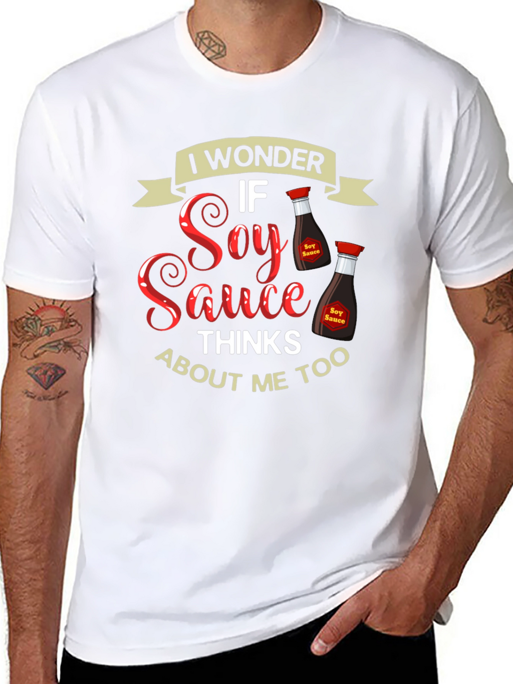 Soy Sauce Lover T-Shirt - Funny Foodie Tee