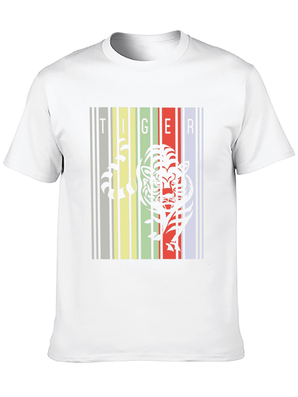 Tiger Graphic Print Tee - Stylish Urban Design