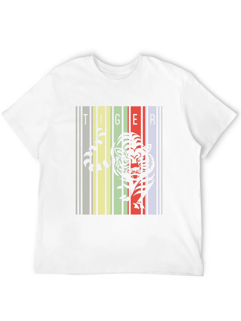 Tiger Graphic Print Tee - Stylish Urban Design