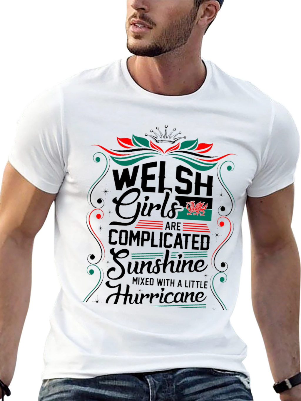 Welsh Girls Complicated T-Shirt