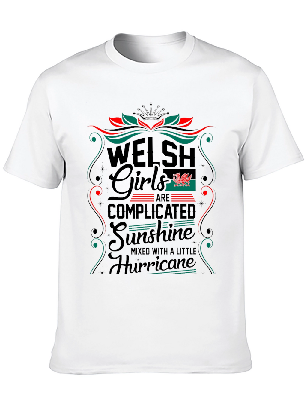 Welsh Girls Complicated T-Shirt