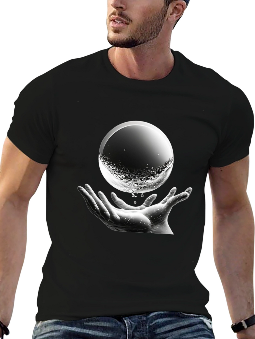 Surreal Sphere Graphic Tee