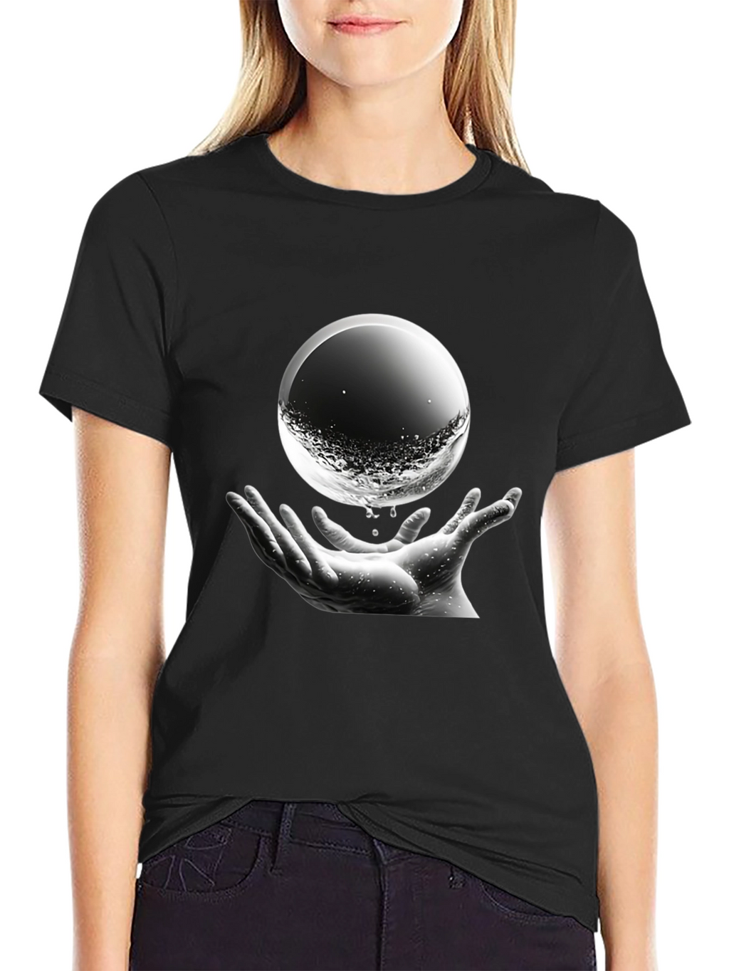 Surreal Sphere Graphic Tee